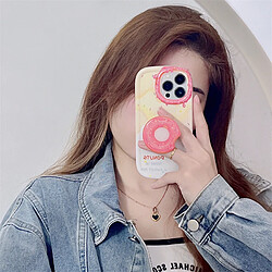 Avis GUPBOO Étui pour iPhone11ProMax Creative Cream Donut Personality Phone Case Holder Femme