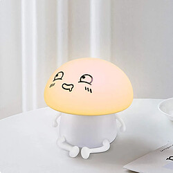 Avis Universal Lampe de nuit enfant, mignonne 7 couleurs bébé enfant lampe de chevet commande tactile lit de chevet crèche lampe rechargeable USB pour la chambre d'enfant, cadeau pour les garçons et les filles, (blanc)