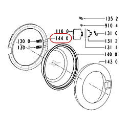 CADRE INTERIEUR DE HUBLOT POUR LAVE LINGE WHIRLPOOL - 481241719168