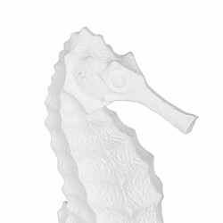 Avis BigBuy Home Figurine Décorative Blanc Cheval des Mers 11 x 9 x 31 cm