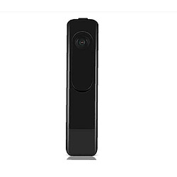 Chrono Mini caméra stylo USB 1080P enregistreur vidéo porte-carte de sécurité portable 64 Go adapté aux réunions de bureau à domicile Technologie d'imagerie de haute qualité(Noir)