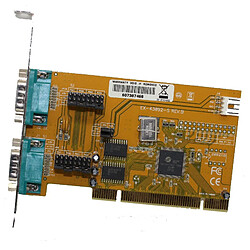 Carte PCI 2 Ports RS-232 Série DB9 Fujitsu Celsius Esprimo EX-43092-S REV.B PC - Occasion