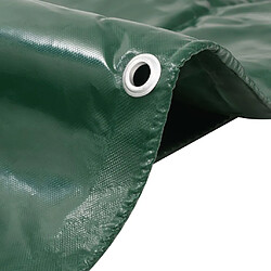 Helloshop26 Bâche 3x3 m drap de camping protection jardin couverture remorque vert 02_0002245