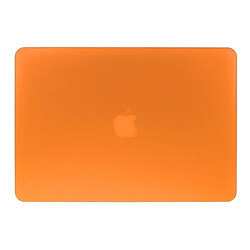 Acheter Wewoo Housse Étui Orange pour Macbook Air 11,6 pouces 3 en 1 Coque de protection en plastique dur givré avec clavier de et prise de poussière Port