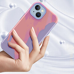 Coque en TPU anti-rayures, IMD pour votre iPhone 14 Plus - 10042 Couleur de dégradé