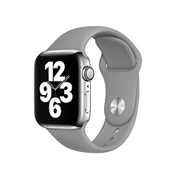 Bracelet En Silicone Lisse Phonecare Compatible avec Apple Watch Series 10 - 46mm - Gris