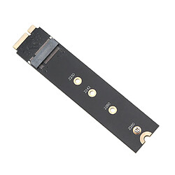 Convertisseur De Carte SSD MKEY PCIE SSD Vers M.2 NGFF Pour Macbook Air 2012 Noir En PCB