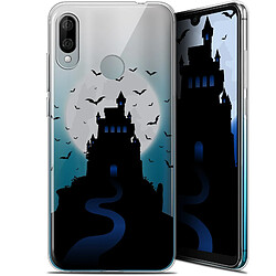 Caseink Coque Pour Wiko View 3 LITE (6.09 ) [Gel HD Collection Halloween Design Castle Nightmare - Souple - Ultra Fin - Imprimé en France]