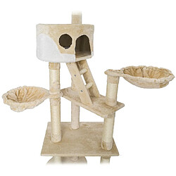 Acheter Helloshop26 Arbre à chat 260 cm beige/blanc 3708093