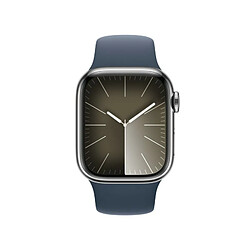 Avis Montre intelligente Watch S9 Apple MRJ23QL/A Bleu Argenté 1,9" 41 mm