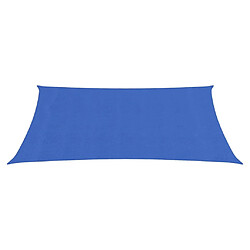 Helloshop26 Voile d'ombrage 160 g/m² bleu 2,5 x 4,5 m PEHD 02_0009050