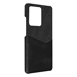 Avizar Coque Xiaomi Mix 4 Polycarbonate Revêtement Bi-matière Porte-Carte - Noir