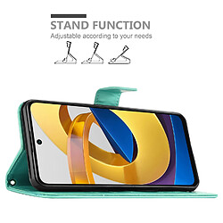 Acheter Cadorabo Coque Xiaomi POCO M4 PRO 5G Etui en Turquoise