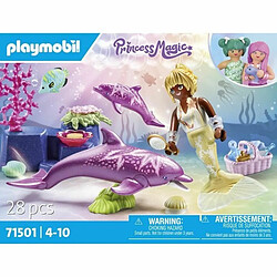 Playmobil® 71501 - Sirène avec dauphins pas cher