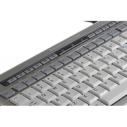 BakkerElkhuizen S-board 840 USB AZERTY Belge Gris