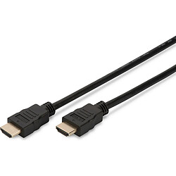 DIGITUS Câble HDMI pour moniteur,mâle 19 broches à mâle, 5 m ()