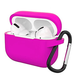 Etui Housse Coque de Protection en Silicone Rose pour boitier airpod - Visiodirect-