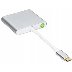 Avis GUPBOO ADAPTATEUR ADAPTATEUR HUB 3EN1 USB-C HDMI 4K MACBOOK,JL2644