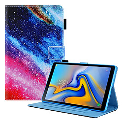 Etui en PU Impression de motifs avec support ciel coloré pour votre Samsung Galaxy Tab A7 Lite 8.7 pouces (2021) T220/T225