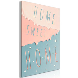 Artgeist Tableau - Inscriptions: Home Sweet Home (1 Part) Vertical [40x60]