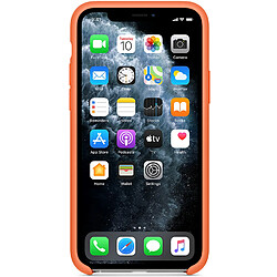 Apple Coque en silicone pour l'iPhone 11 Pro - Vitamin C