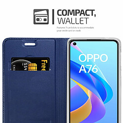 Cadorabo Coque Oppo A36 / A76 / A96 4G / K10 4G / Realme 9i Etui en Bleu pas cher