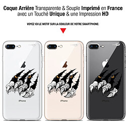 Avis Caseink Coque arrière Apple iPhone 7/8 Plus (4.7 ) Gel HD [ Nouvelle Collection - Souple - Antichoc - Imprimé en France] Les Griffes