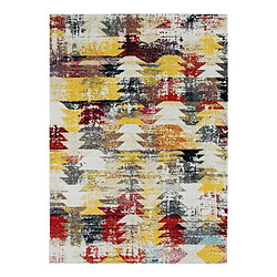 Thedecofactory VINTAGE IN&OUT - Tapis intérieur-extérieur géo multi 120x170 