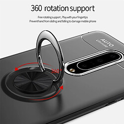 Acheter Wewoo Coque Souple Titulaire d'anneau en métal 360 degrés rotation TPU Case pour OnePlus 7 Pro noir + or rose