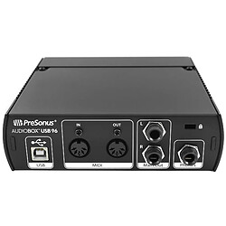 Avis AudioBox USB 96 - 25ème anniversaire Presonus