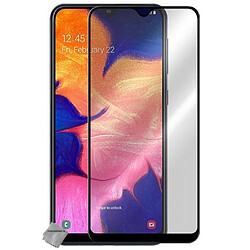 Htdmobiles Film de protection vitre verre trempe incurve integral pour Samsung Galaxy A10 - NOIR