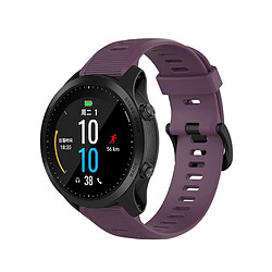 Bracelet en silicone violet pour votre Garmin Forerunner 945/Fenix 5 Plus/Approach S60