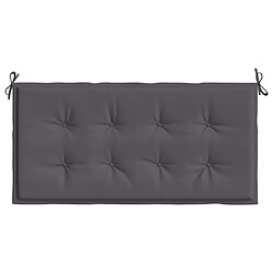 Acheter Maison Chic Coussin Confort | pouf | Coussin de banc de jardin anthracite 120x50x3 cm tissu oxford -GKD30275