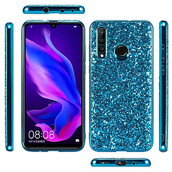 Acheter Wewoo Coque Étui de protection en TPU antichoc poudre scintillante pour Huawei Nova 4 bleu