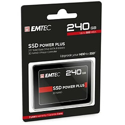 Disque dur EMTEC ECSSD240GX150 240 GB pas cher