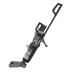 JIMMY HW10 Aspirateur 3 en 1 sans fil multi-surface, 400 W, assistant vocal, batterie amovible avec 80 minutes d'autonomie, écran LED et nettoyage automatique