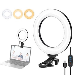 Yonis Ring Light USB 3 Modes Pour Selfies