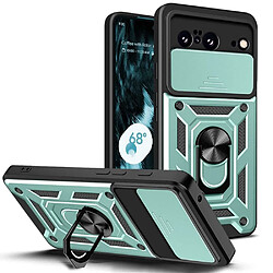 Htdmobiles Coque pour Google Pixel 8 5G - housse etui rigide anti choc + verre trempe - VERT