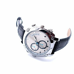 Totalcadeau Montre avec caméra espion HD 1080P 8Go Vision nocturne waterproof