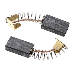 vhbw 2x Balais de charbon pour moteur 18,5 x 10 x 5mm compatible avec AEG EH 102, EH 82-1, H3019-A, H 750, HB 750 outil électrique