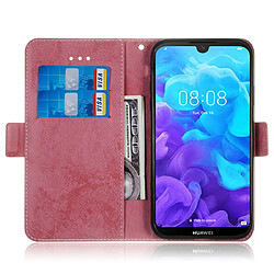 Acheter Wewoo Housse Coque Pour Huawei Y5 2019 / Honor 8s Retro Horizontal Flip PU en cuir avec fentes cartes et support rose