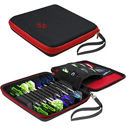 Harrows Etui Fléchettes Blaze Pro 12 case rouge noir