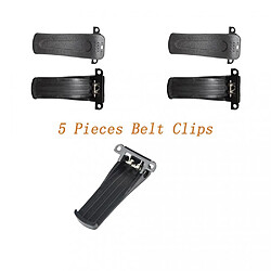 Avis Clip de ceinture de 5 pièces pour BaoFeng BF-666s 777S 888s Talkie Walkie Radio bidirectionnelle