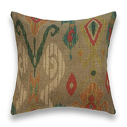 Guapore arpilera ornementaleCoussin de décoration, carré, 45x 45cm, multicolore