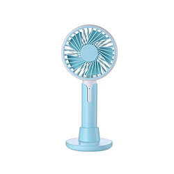 YP Select Support de téléphone portable Mini Fan Handheld Portable Fan - Bleu 99X38X220mm