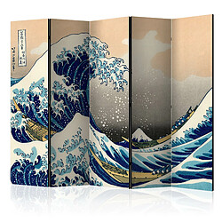 Artgeist Paravent - The Great Wave off Kanagawa II [Room Dividers] [225x172]