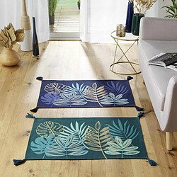 Avis Paris Prix Tapis Déco Imprimé Ornella 60x90cm Émeraude