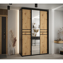 Abiks Meble Armoire Davos 11 À Portes Coulissantes 235,2/150/45 3 Portes