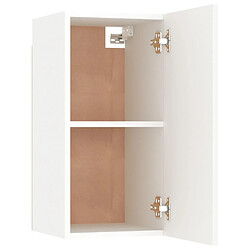 Acheter vidaXL Meuble TV Blanc 30,5x30x60 cm Bois d’ingénierie