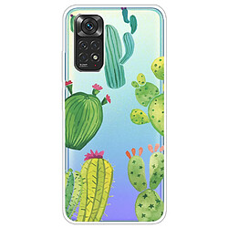 Coque en TPU antichoc cactus pour votre Xiaomi Redmi Note 11 Pro 5G (Qualcomm)/Redmi Note 11 Pro 4G (MediaTek)